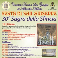 Domenica e lunedi' i festeggiamenti di San Giuseppe 2017 ad Altavilla Milicia