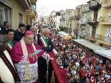 Festa Madonna Milicia 2010: Discorso del Vescovo dal Palazzo Comunale