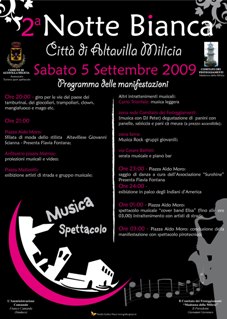 Seconda Notte Bianca Altavillese 2009