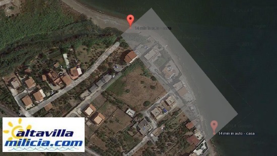 Divieto di balneazione presso un tratto fiume Milicia
