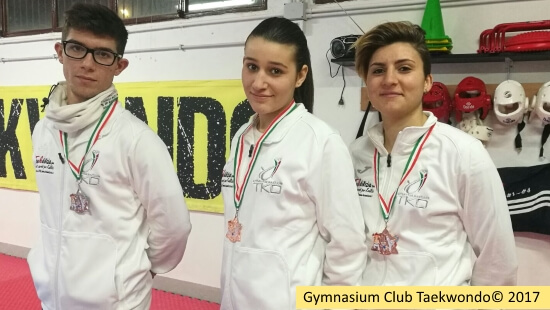 Da sinistra Gagliardo, Chiovari e Imburgia