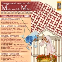 Programma religioso della Festa in onore alla Madonna della Milicia 2018