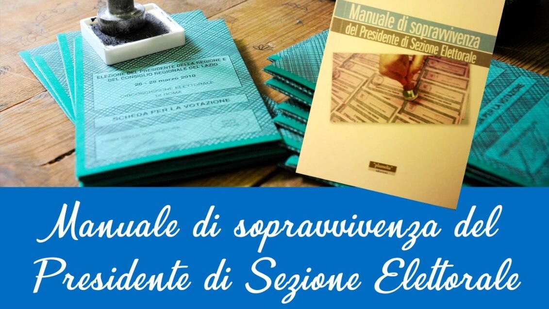 Luned la presentazione del libro Manuale di sopravvivenza del presidente di sezione elettorale di Pino Grasso