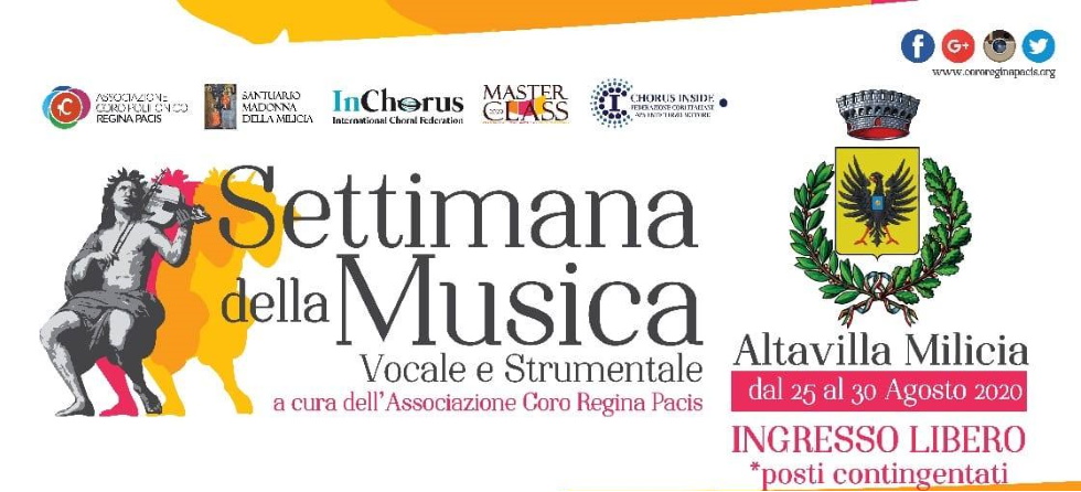 Domani ha inizio la Settimana della musica vocale e strumentale