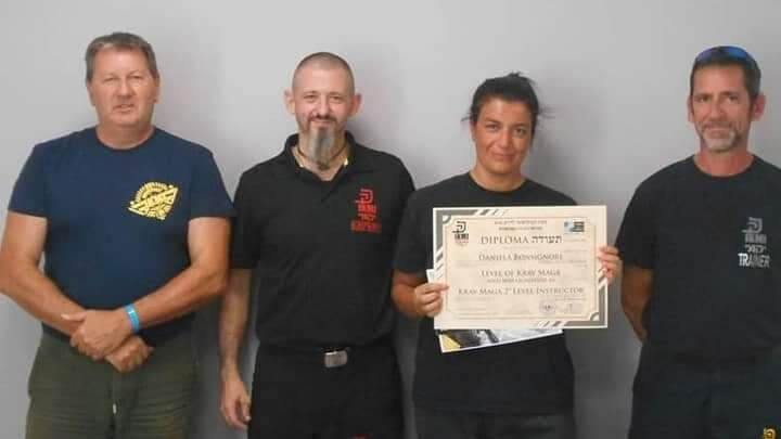 Daniela Bonsignore  il primo istruttore donna IKMI in Sicilia