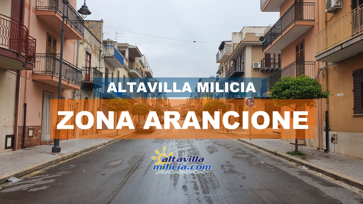 Il Comune di Altavilla Milicia da domani in zona arancione