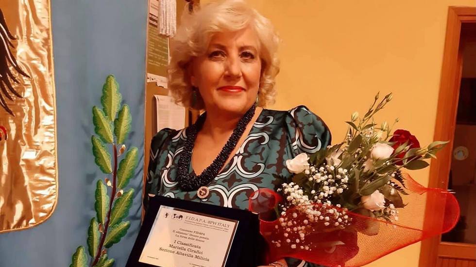 A Mariella Cirafici il Primo premio di poesia della Fidapa