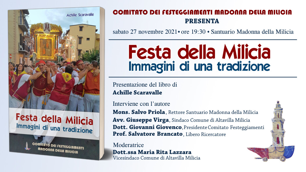 Sabato 27 novembre la presentazione del libro di Achille Scaravalle Festa della Milicia