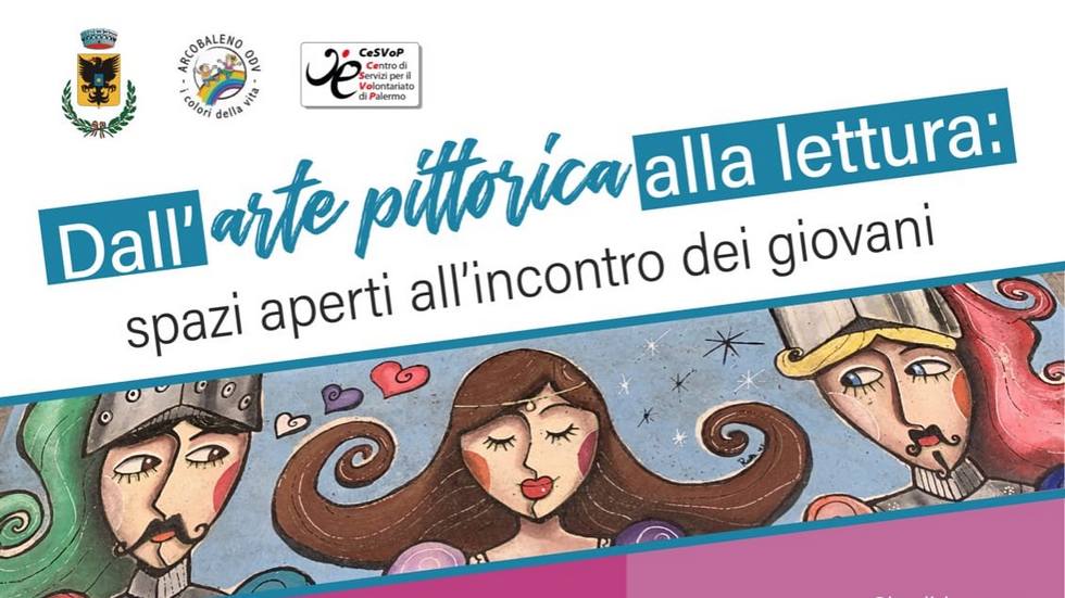 A piazza Aldisio Dallarte pittorica alla lettura: spazi aperti per lincontro dei giovani - ragazzi - bambini
