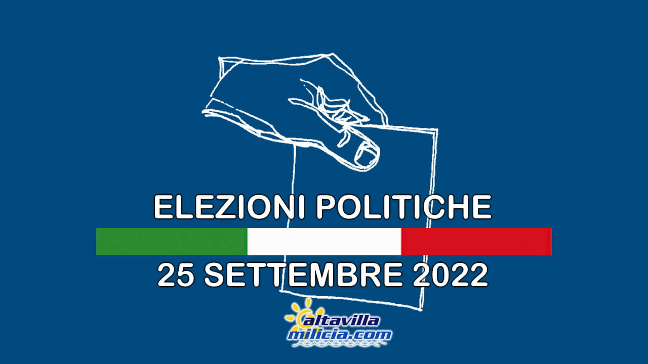 Elezioni Politiche 2022, preferenze alle liste ad Altavilla Milicia