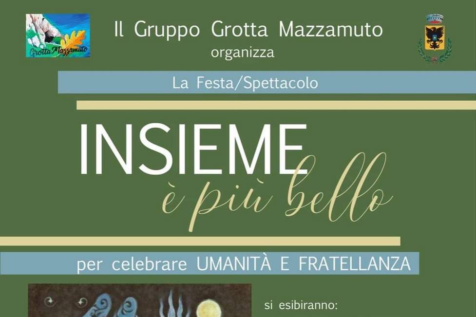 Insieme  pi bello, sabato uno spettacolo per celebrare lumanit e la fratellanza
