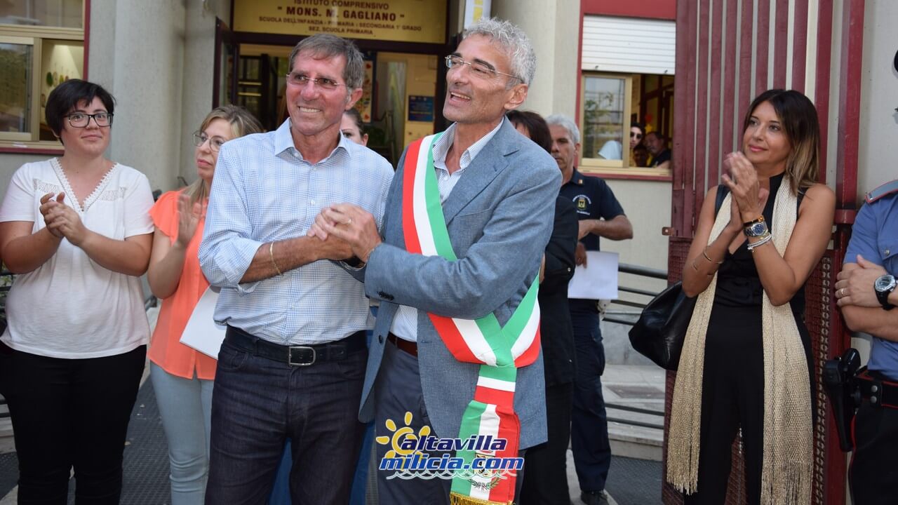 Sindaco Virga e Lo Bisco