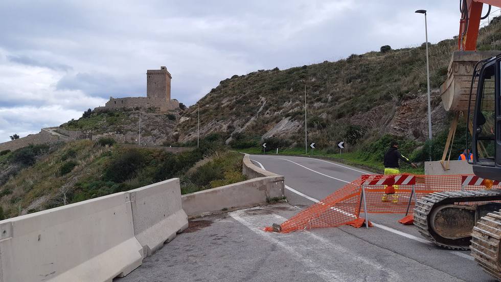 Riaperto al transito il tratto della SS 113, nei pressi di Torre Normanna