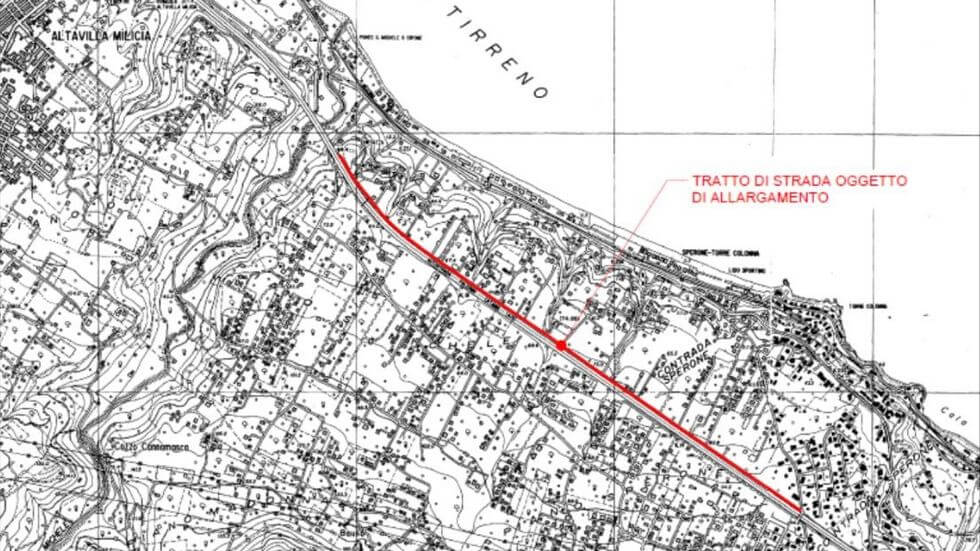 Una seconda carreggiata grazie all'ampliamento della strada Chiesazza