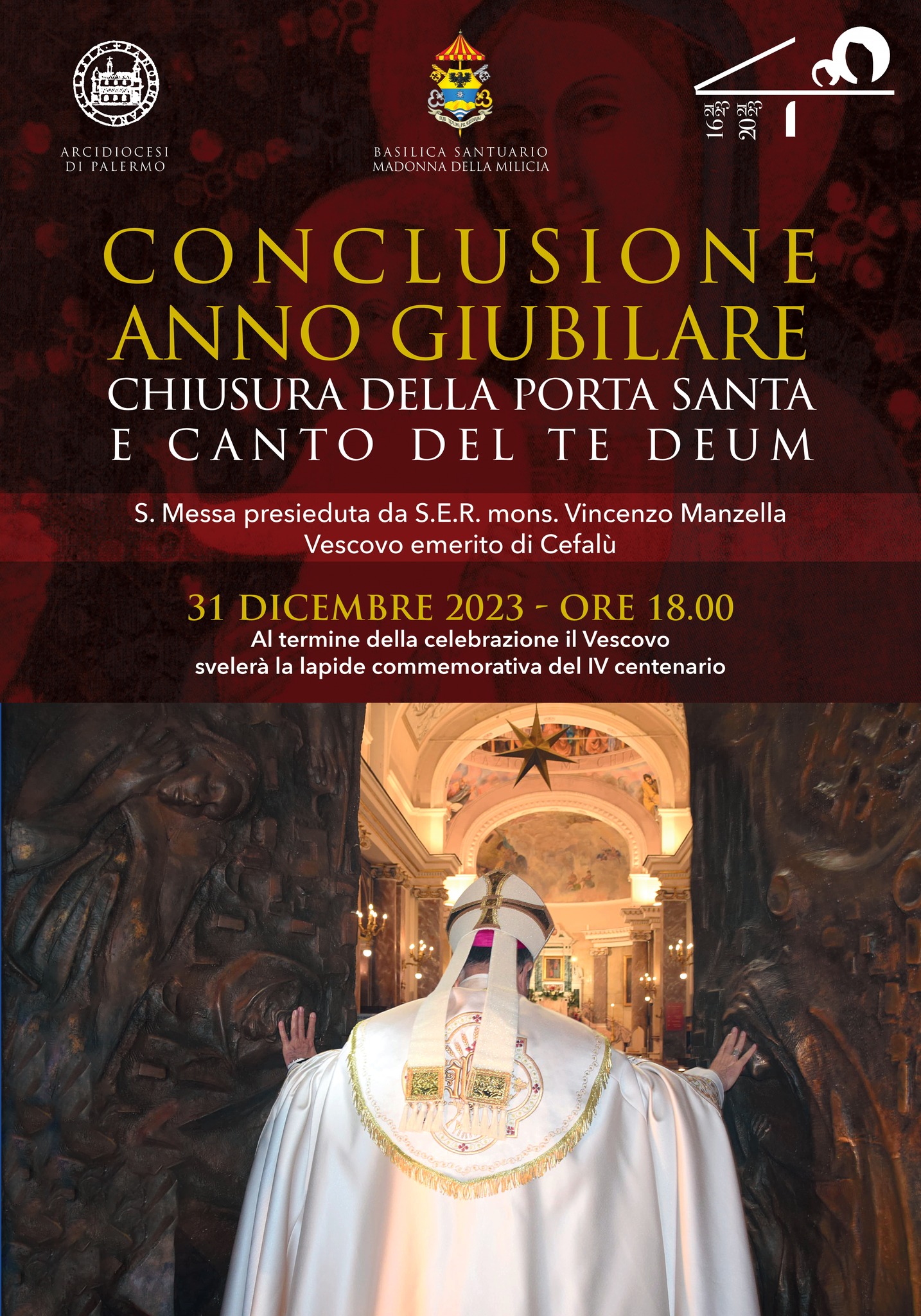 Scarica la locandina di chiusura dell'anno giubilare