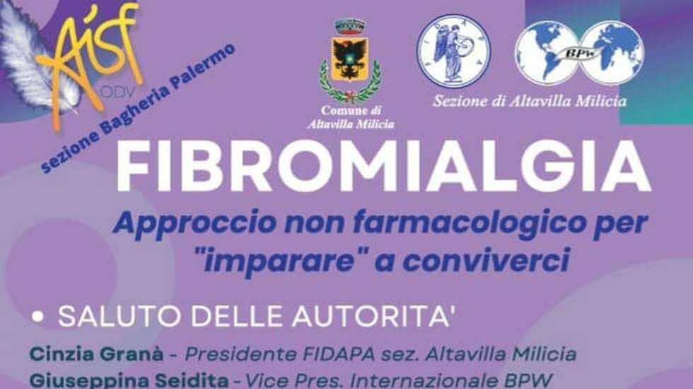 Giovedi 13 aprile un Convegno sulla Fibromialgia