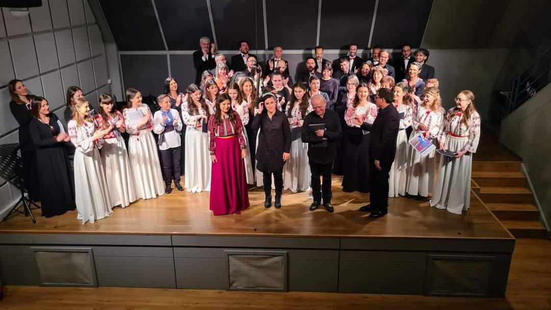 Concerto del gruppo vocale Euphon� presso il conservatorio di Atene
