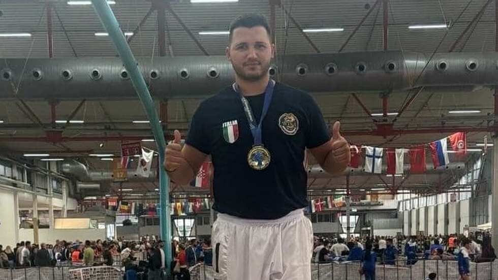 Francesco Nolasco  il nuovo campione mondiale di Kick boxing