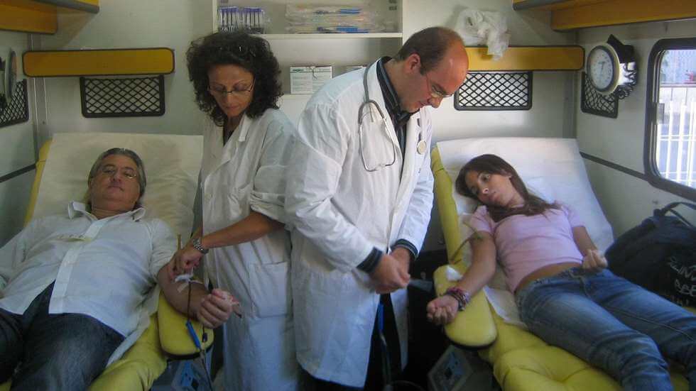 Giornata di donazione sangue organizzata dallassociazione Fratres