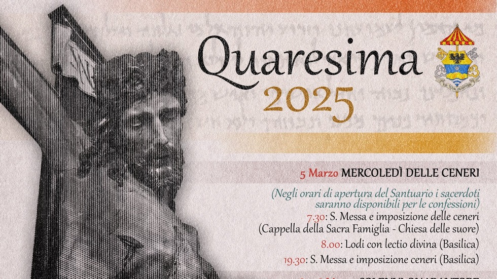 Programma Quaresima 2025