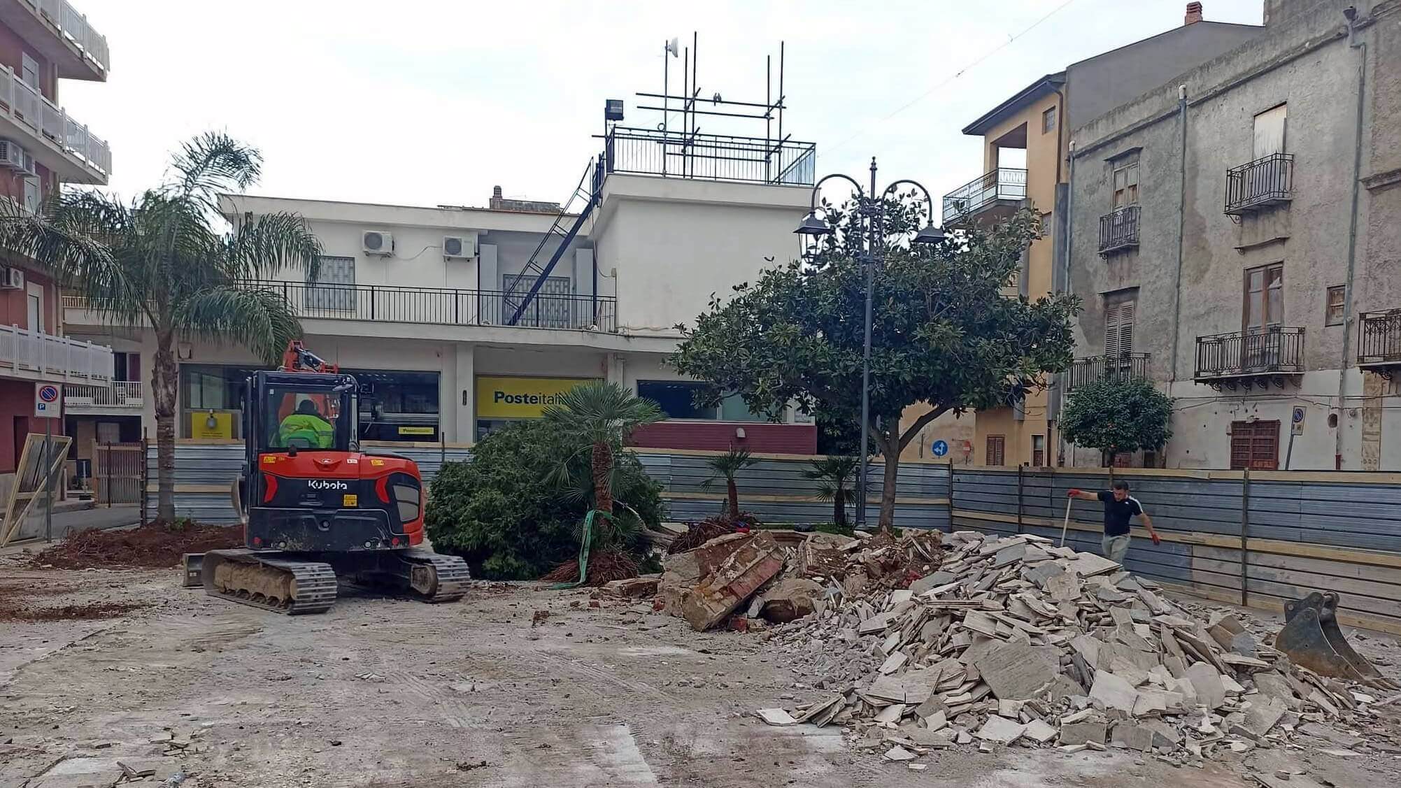 Iniziati i lavori a piazza Matteotti che diventer Agor