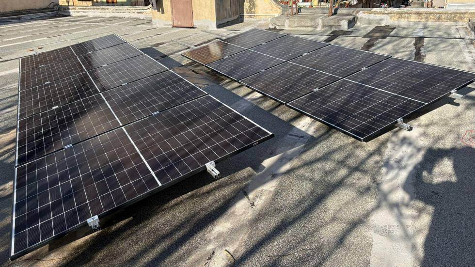 Installato l�impianto fotovoltaico nella sede centrale di via Loreto