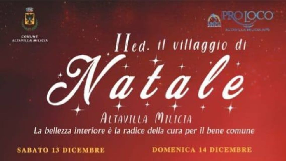 Un weekend di eventi natalizi ad Altavilla Milicia