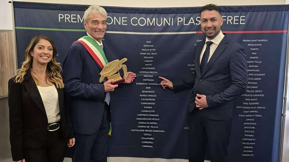 Altavilla Milicia premiata a Roma come tra i �Comuni Plastic Free 2026�