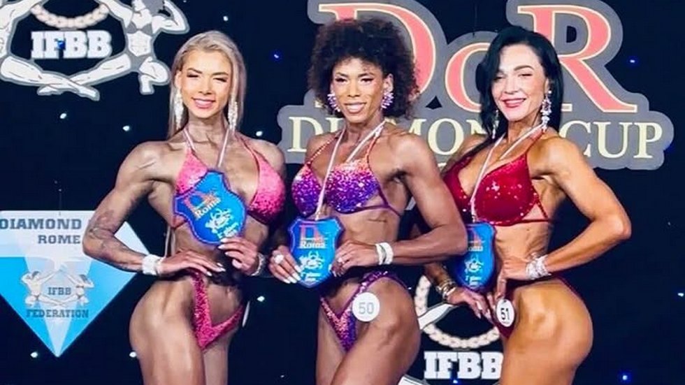 Culturismo, l'altavillese Rosaria Somma conquista l'oro alla Diamond Cup di Roma