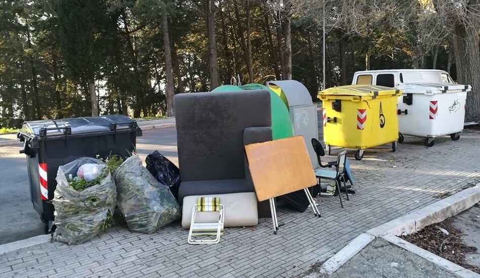 Riapre il punto di raccolta dei rifiuti e il ritiro a domicilio dei rifiuti ingombranti
